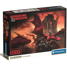 Clementoni Dungeons & Dragons 1000 db-os puzzle poszterrel - Clementoni puzzle, kirakós