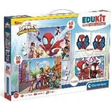 Clementoni Edukit Játékgyűjtemény 4 az 1-ben - Spidey és Barátai (GXP-918679) puzzle, kirakós