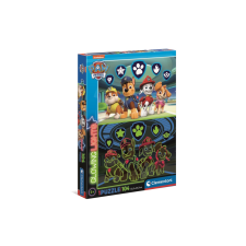 Clementoni Glowing Lights Mancs őrjárat - 104 darabos Fluoreszkáló puzzle puzzle, kirakós