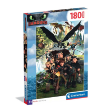 Clementoni Így neveld a sárkányodat 180db-os super puzzle - Clementoni puzzle, kirakós