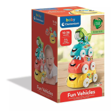 Clementoni Jármű építőjáték fun 4 db-os kreatív és készségfejlesztő