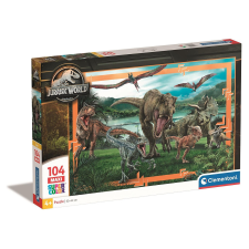 Clementoni Jurassic World Predator-Prey 104 db-os maxi puzzle Clementoni puzzle, kirakós