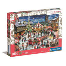 Clementoni Karácsony Fair 1000 db-os puzzle Clementoni puzzle, kirakós