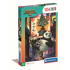 Clementoni Kung fu Panda puzzle 104 db-os puzzle, kirakós