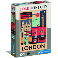Clementoni London - Style in the City 1000 darabos puzzle - Clementoni puzzle, kirakós