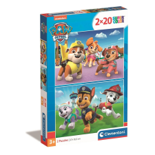 Clementoni Mancs Őrjárat Playground 2x20 db-os puzzle Clementoni puzzle, kirakós