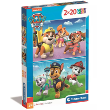 Clementoni Mancs Őrjárat Playground 2x20 db-os puzzle Clementoni puzzle, kirakós