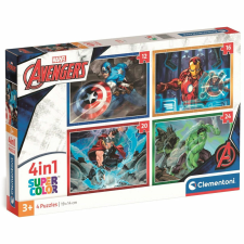 Clementoni Marvel: Bosszúállók 4az1-ben Supercolor puzzle – Clementoni puzzle, kirakós