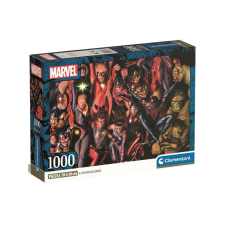 Clementoni Marvel hosök 1000db-os Compact puzzle 70x50cm - Clementoni puzzle, kirakós