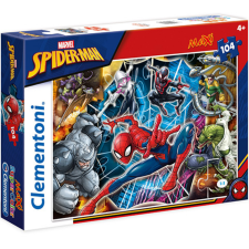 Clementoni Marvel Pókember és ellenfelei 104db-os Maxi Puzzle - Clementoni puzzle, kirakós