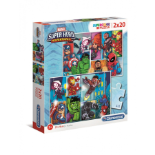 Clementoni Marvel Superhősök - 2X20 Puzzle - Clementoni puzzle, kirakós