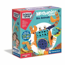 Clementoni Mechanikus Műhely Junior építőjáték - Tengeri állatok barkácsolás, építés