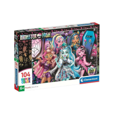 Clementoni Monster High 104db-os Supercolor puzzle - Clementoni puzzle, kirakós