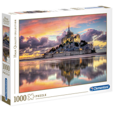 Clementoni Mont-Saint-Michel Franciaország HQC 1000db-os puzzle - Clementoni puzzle, kirakós