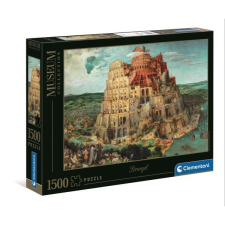 Clementoni : Museum Collection, Bruegel: Bábel tornya építése - 1500 darabos puzzle puzzle, kirakós