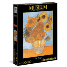 Clementoni Museum Collection: Vincent Van Gogh - Váza tizenkét napraforgóval 1000 db-os puzzle - Clementoni puzzle, kirakós