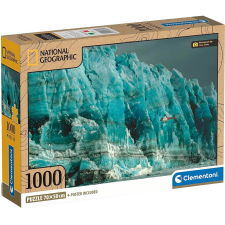 Clementoni National Geographic - Hubbard gleccser 1000 db-os puzzle - Clementoni puzzle, kirakós