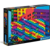 Clementoni Négyzetek 500 db-os puzzle - Clemetoni ColorBoom (35094 CLEMENTONI)