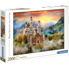 Clementoni Neuschwanstein kastély HQC 2000db-os puzzle - Clementoni puzzle, kirakós