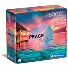 Clementoni Peace Puzzle: Élj a mának 500db-os puzzle (35120) (clem35120) - Kirakós, Puzzle puzzle, kirakós
