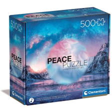 Clementoni Peace Puzzle: Világoskék 500db-os puzzle (35116) (clem35116) - Kirakós, Puzzle puzzle, kirakós
