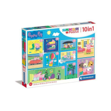 Clementoni Peppa malac 10az1-ben puzzle szett - Clementoni puzzle, kirakós