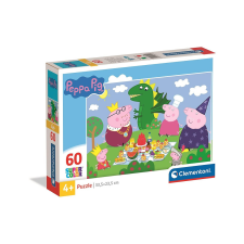 Clementoni Peppa malac Dragon 60 db-os puzzle Clementoni puzzle, kirakós