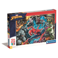 Clementoni Pókember Enemies 104 db-os maxi puzzle Clementoni puzzle, kirakós