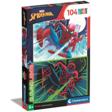 Clementoni Pókember Shoot 104 db-os világítós puzzle Clementoni puzzle, kirakós