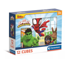 Clementoni Póki és csodálatos barátai 12 darabos kirakós mesekocka (41198) puzzle, kirakós