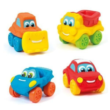 Clementoni Puha kisautók, többféle - Clementoni Baby autópálya és játékautó