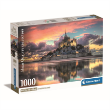 Clementoni Puzzle 1000 db High Quality Collection - A csodálatos Mont Saint-Michel puzzle, kirakós