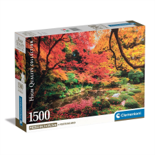 Clementoni Puzzle 1500 db Compact - Őszel a parkban puzzle, kirakós