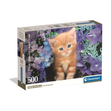 Clementoni Puzzle 500 db High Quality Collection - Vörös cica puzzle, kirakós
