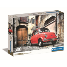 Clementoni Puzzle 500 db poszterrel High Quality Collection - Fiat 500 puzzle, kirakós