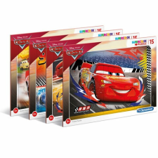 Clementoni Puzzle Clementoni 15 kerettel Verdák puzzle, kirakós
