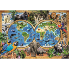 Clementoni puzzle csodálatos állatvilág 300 darabos puzzle, kirakós