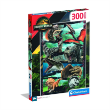 Clementoni Puzzle Super 300 db - Jurassic World puzzle, kirakós