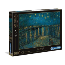 Clementoni Puzzle - Van Gogh: Csillagos éj a Rhone fölött 1000db puzzle, kirakós