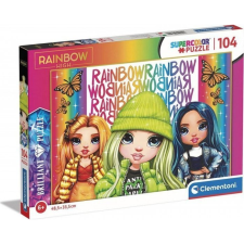 Clementoni Rainbow High Brilliant Puzzle 104 Darabos - Butterfly (20342) puzzle, kirakós