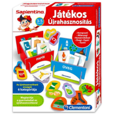Clementoni Sapientino: játékos újrahasznosítás kreatív és készségfejlesztő