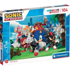 Clementoni Sonic a sündisznó 104db-os puzzle - Clementoni puzzle, kirakós