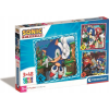 Clementoni Sonic A Sündisznó Doctor Eggman 3x48 db-os Puzzle (GXP-910410)