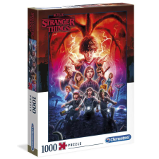 Clementoni Stranger Things 1000 db-os puzzle – 2. évad puzzle, kirakós