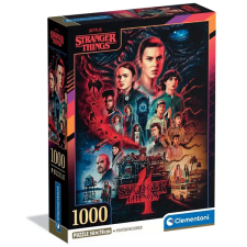 Clementoni Stranger Things 4. évad 1000 db-os puzzle poszterrel - Clementoni puzzle, kirakós
