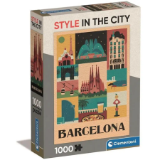 Clementoni Style in the city Barcelona 1000db-os puzzle - Clementoni puzzle, kirakós