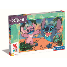 Clementoni Supercolor Maxi puzzle 60 db-os - Stitch puzzle, kirakós