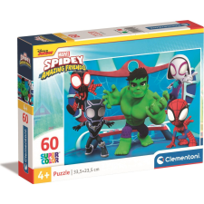 Clementoni Supercolor Puzzle 60 Darabos - Spidey (GXP-915113) puzzle, kirakós