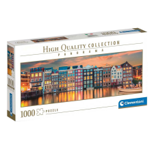 Clementoni Színes Amszterdam HQC 1000db-os Panoráma puzzle - Clementoni puzzle, kirakós