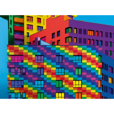 Clementoni Színrobbanás kockák 500 darabos Clementoni puzzle puzzle, kirakós